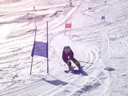 Lukas Mayr beim Trainieren 2013