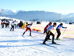 Vierkampf Langlauf 2012