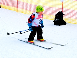 Lenny Beyer bei der Clubmeisterschaft Langlauf 2013